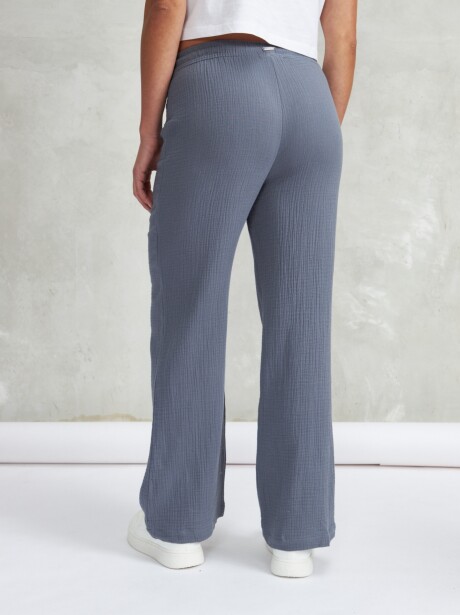 PANTALÓN TRAMA AZUL