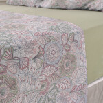 Sábana 120 Hilos Col.Buzios Paisley Floral Twin