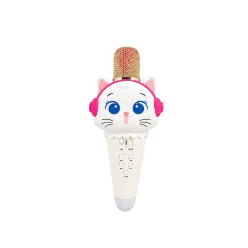 Micrófono Karaoke Inalámbrico Para Niños Gatoblanco