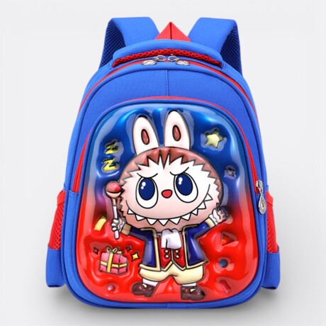Mochila Capibara Labubu Preescolar 3d Relieve Labubu Director