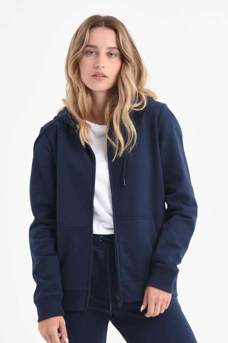Campera deportiva - Azul Marino 