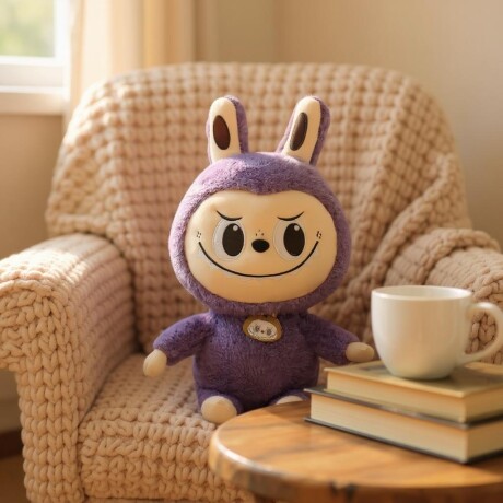 Peluche Labubu Grande Violeta