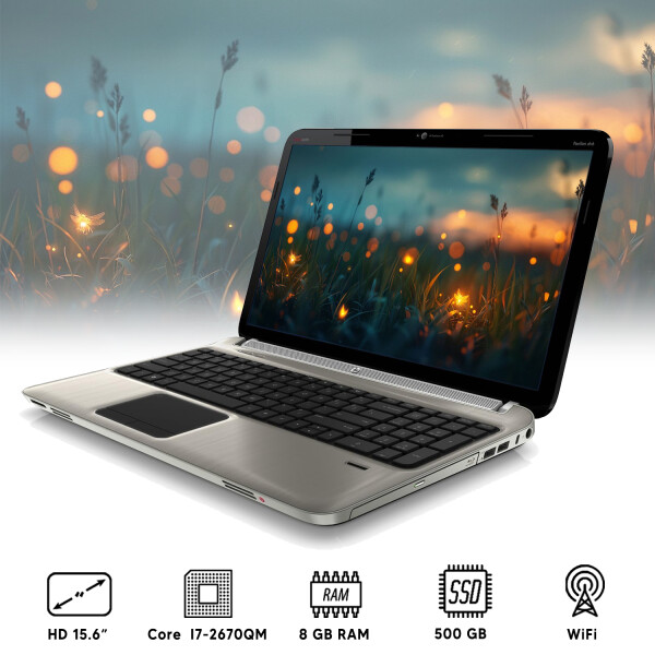Notebook Hp Pavilion Dv6 I7 | 8gb Ram | 500gb NOTEBOOK RFPL HP DV6 I7/8/500/15.6"