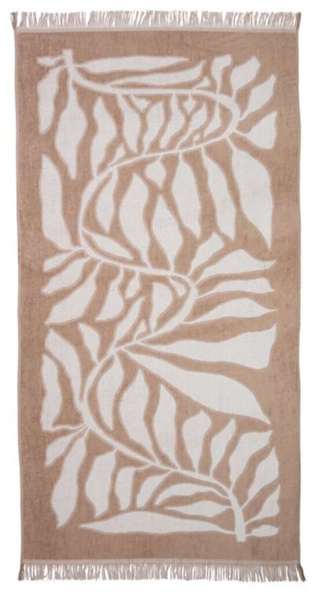 Toalla Playa Rosenfors Jacquard 80X160Cm - Arena 