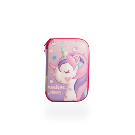 Cartuchera Infantil Brio TCPL03-UNI 22X15CM 1 Cierre UNICORNIO