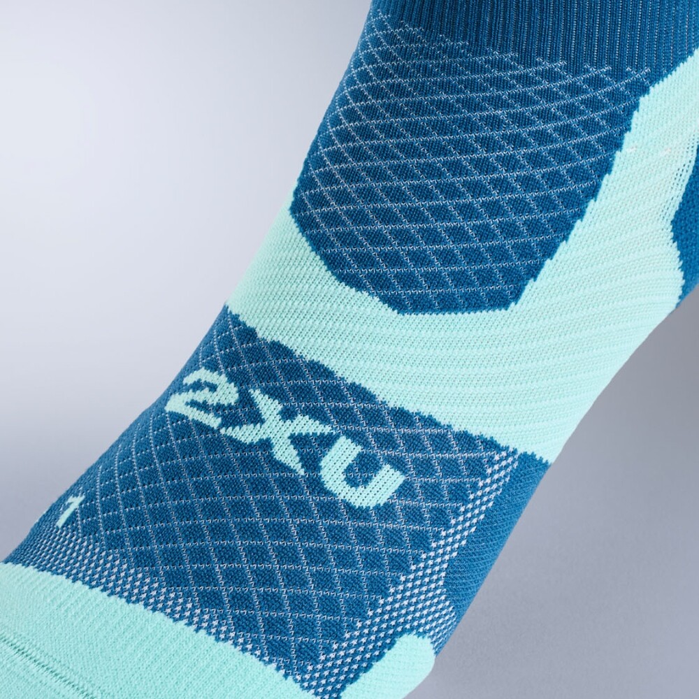 Medias Training Vectr Light Cushion Crew Socks Unisex Majol/jelly Mint