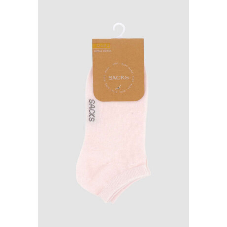 Medias ciclista lisas Rosa bebe