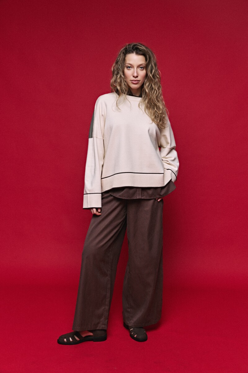 SWEATER MELI Crudo