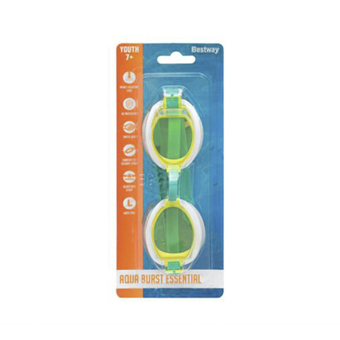 Lentes Natación Bestway Protección UV Colores Surtidos Más 7 Años