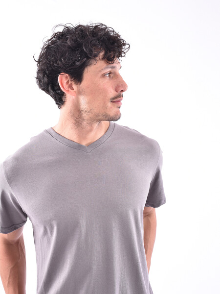 REMERA ARGOS GRIS