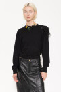 SWEATER FEATHERS Negro