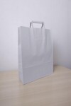 Bolsa lisa acuario 30x12x41 cm BLANCO