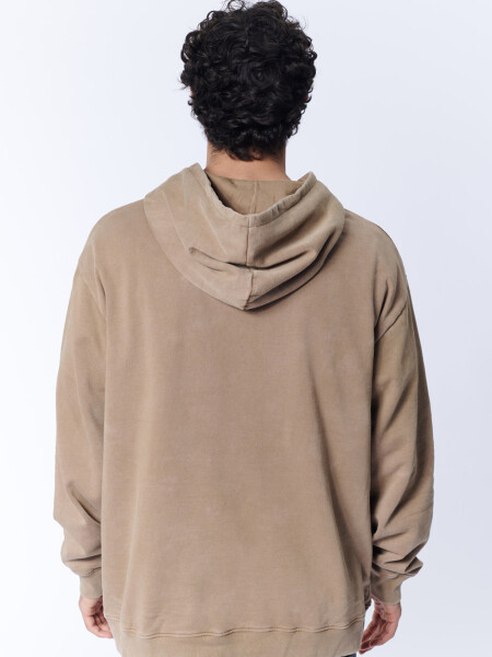 Canguro deportivo oversize Taupe