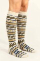 MEDIAS MOCK SOCKS F-crudo