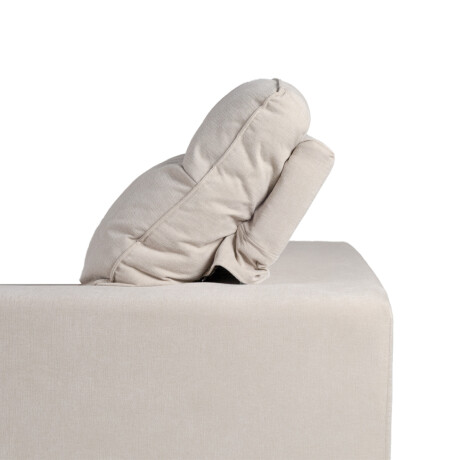 Sofá Austin (Retráctil) - Tela Microfibra - 3 módulos AA-10 (Beige)