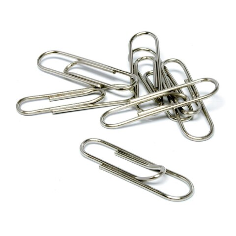 OUTLET Clips metálicos 100 pcs 28 mm Outlet Clips Metálicos 100 Pcs 28 Mm