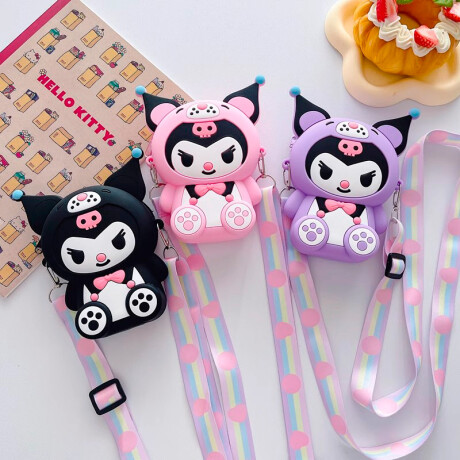 Cartera Infantil Kuromi Negro