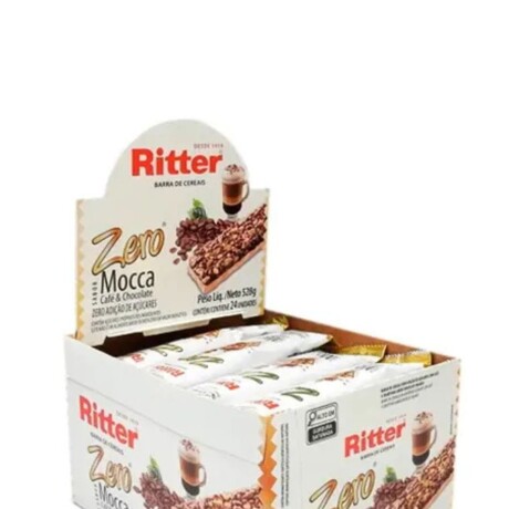 CEREAL BARRITA RITTER ZERO MOCCA 25GRS DISP X24 CEREAL BARRITA RITTER ZERO MOCCA 25GRS DISP X24