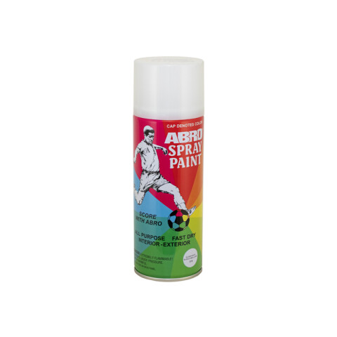 Esmalte color blanco brillante de 400 ml ABR402
