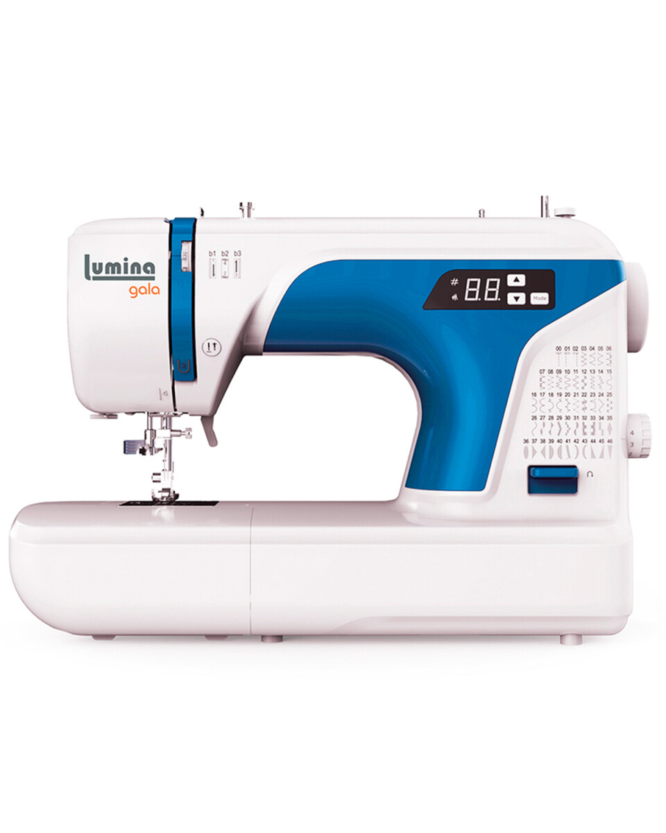 Máquina de coser Lumina Gala 50 tipos de puntada - Azul 