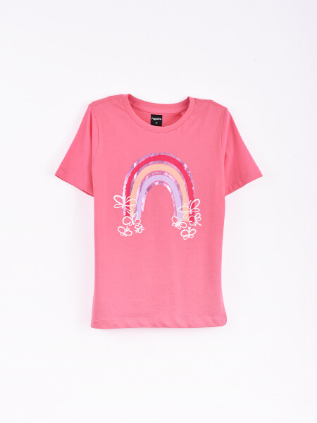 REMERA POLA ROSADO