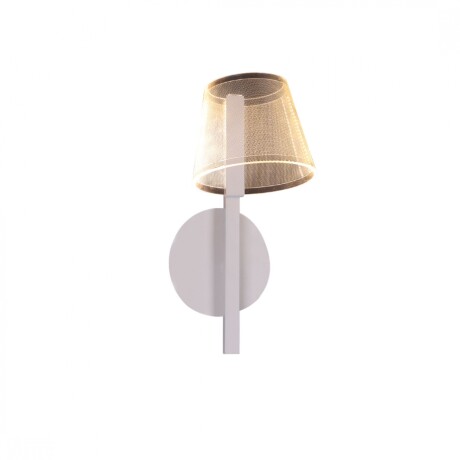 Portátil led de pared - efecto luz flotante Blanca