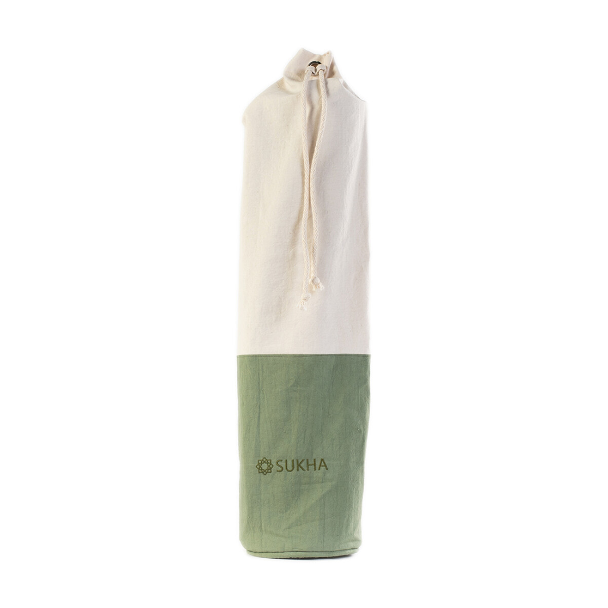 Bolso Portamat Para Mat De Yoga Sukha Shanti - Verde 