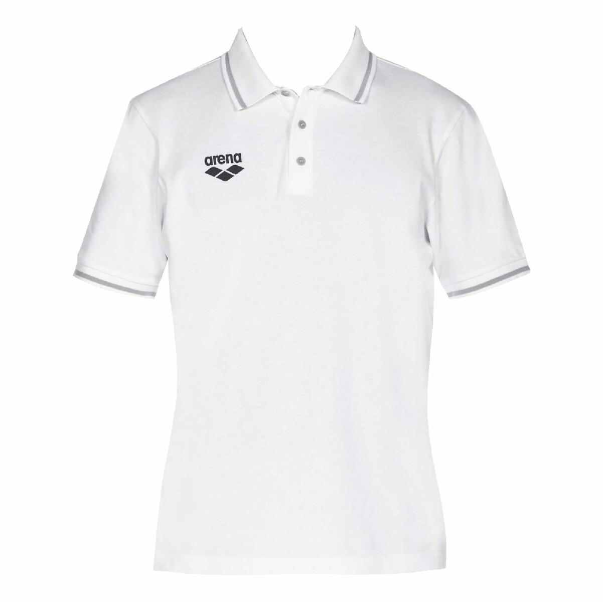 Remera Deportiva Unisex Arena Team Line Short Sleeve Polo - Blanco 