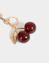 Llavero Glitter Llavero Y Charm "girly Coffee Era" - Rojo Medio