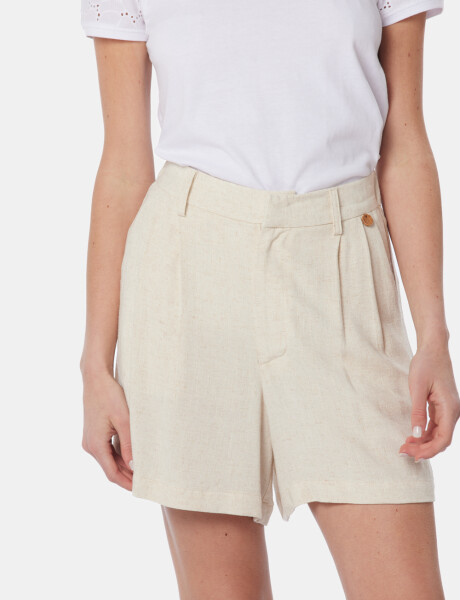 SHORT DE LINO Beige