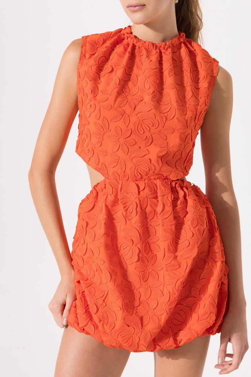 VESTIDO LIRIO Rojo