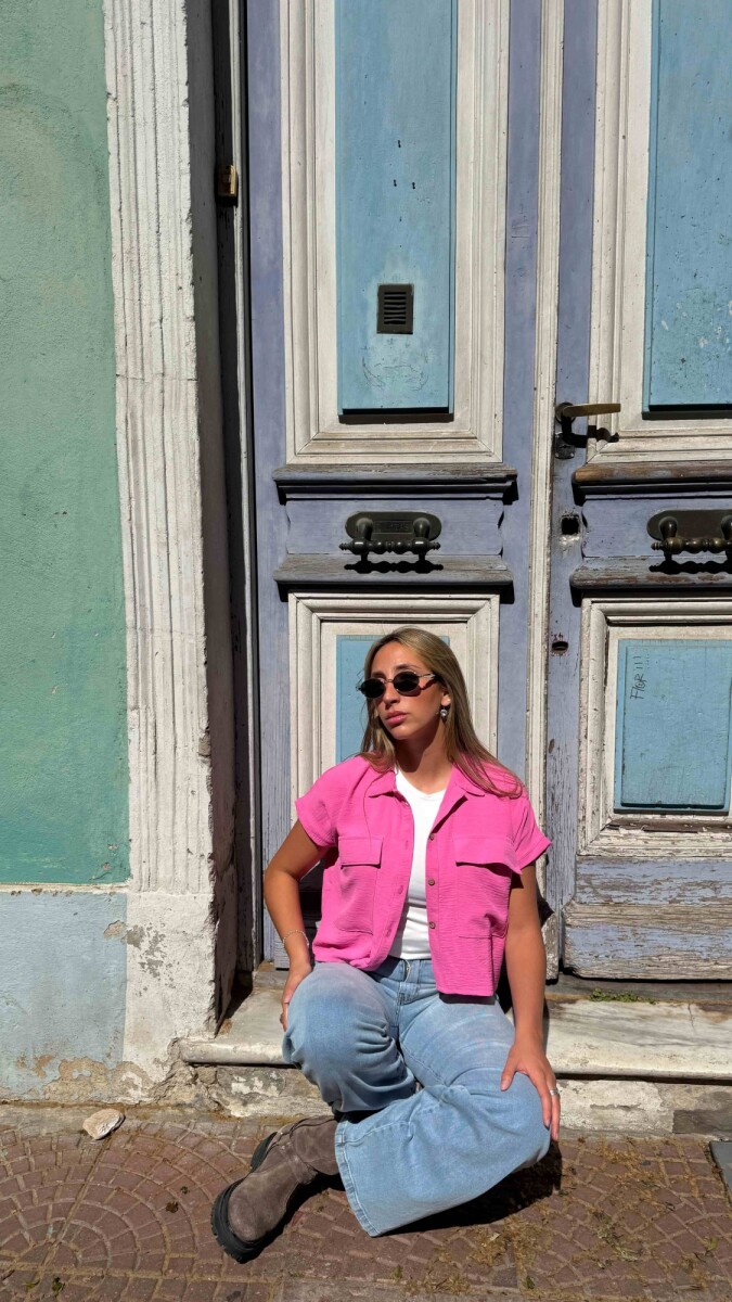 Camisa Irina - Fucsia 