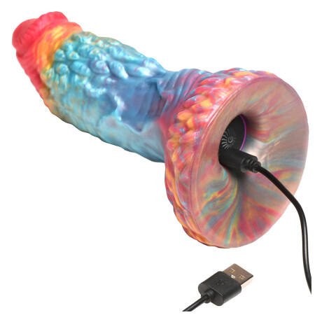 Dildo Vibrador con Control Rainbow Phoenix Creature Cock Dildo Vibrador con Control Rainbow Phoenix Creature Cock