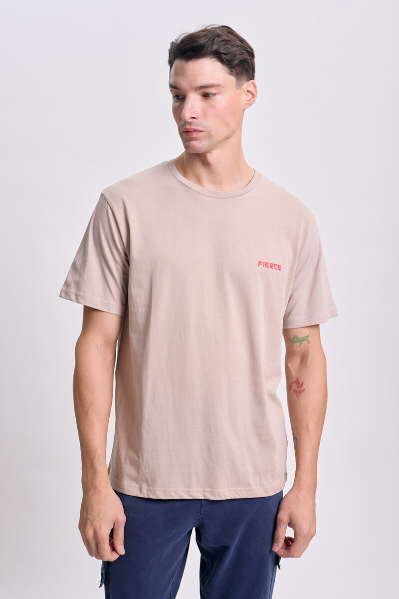 Remera estampa Crudo