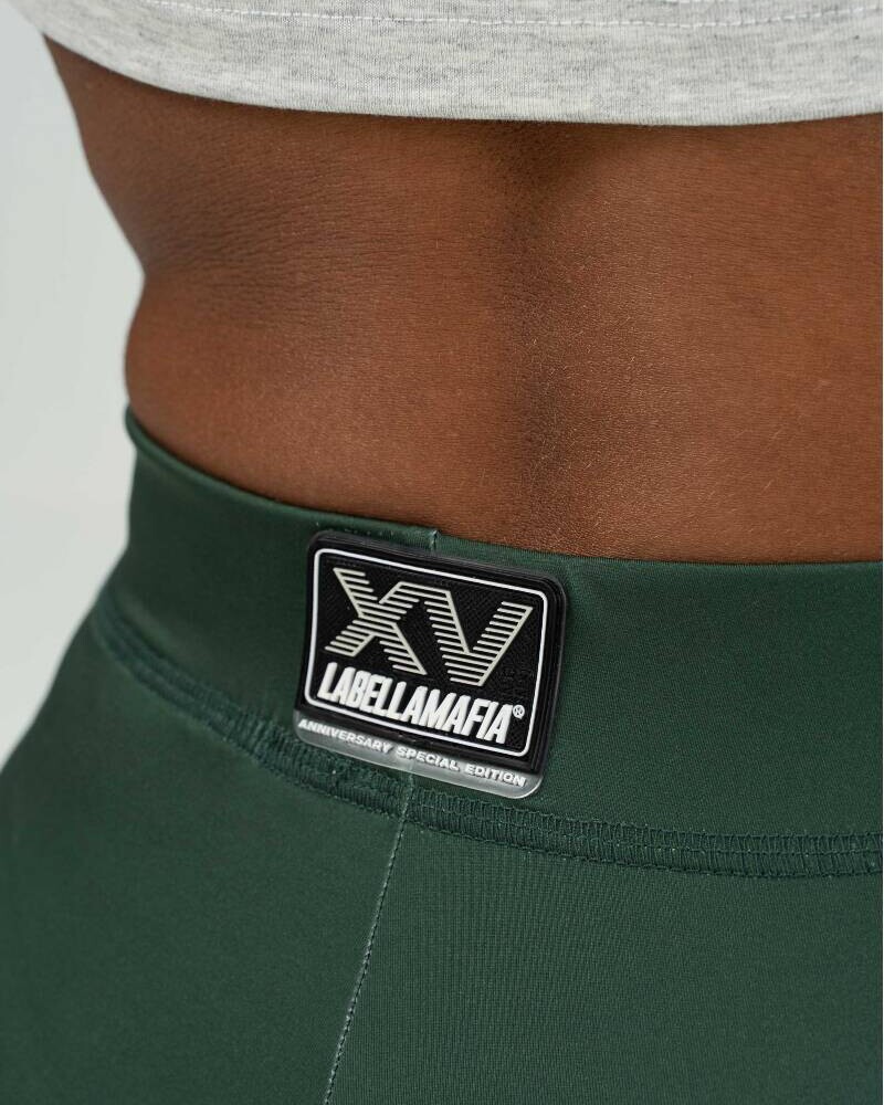 Calza VERDE con negro lbm Verde