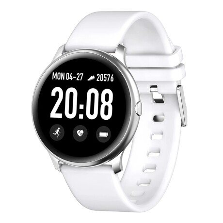 Reloj Inteligente Fitness Smartwatch Pulsaciones KW19PRO Blanco