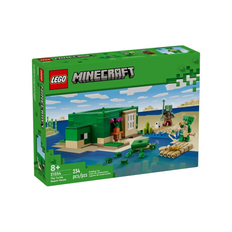 Lego La Casatortuga de La Playa 234 Piezas 8+ Minecraft