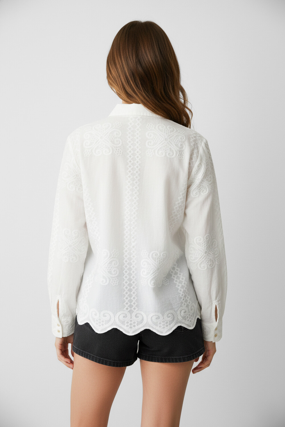 Camisa Zelina Marfil / Off White