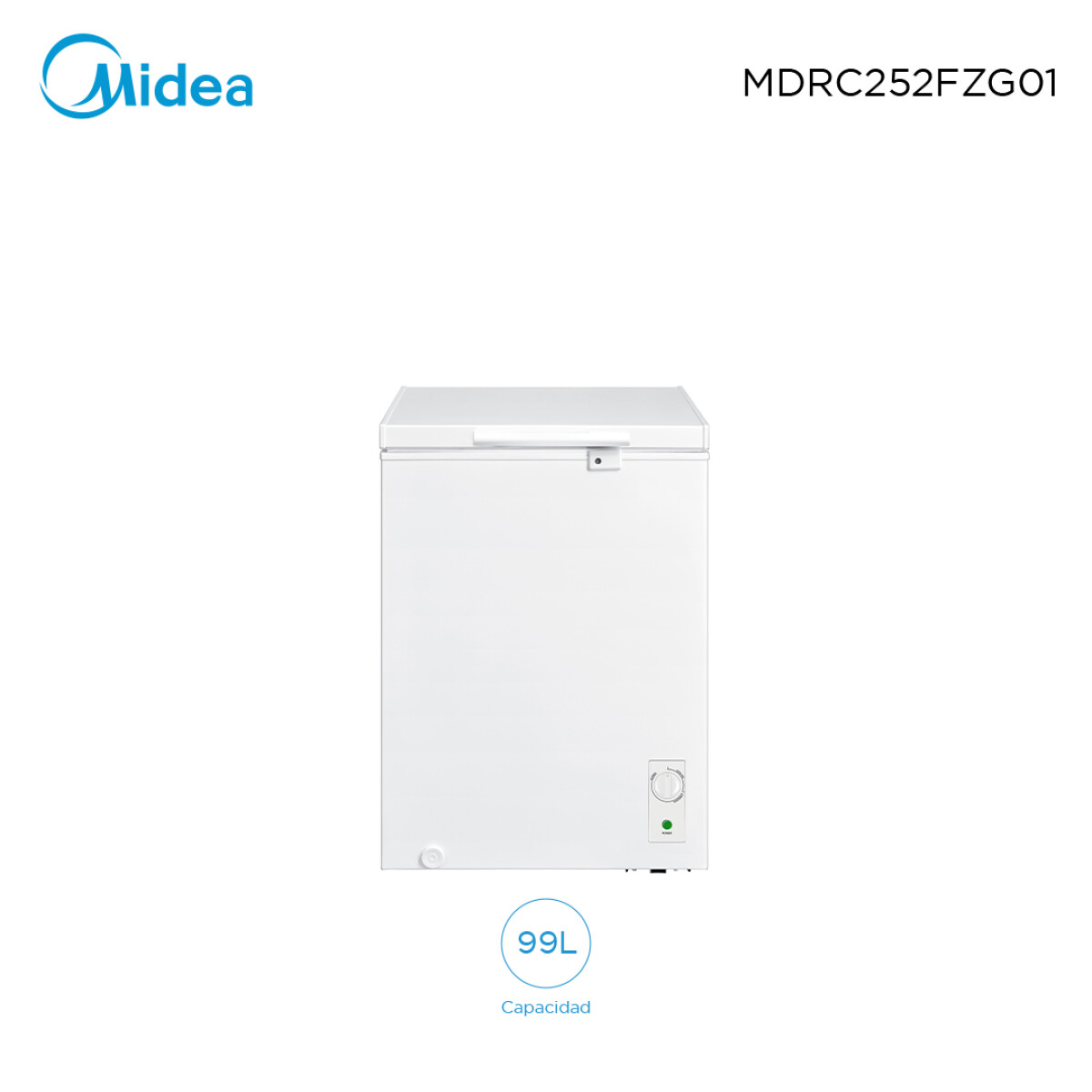 Freezer 99L Midea MDRC252FZG01 