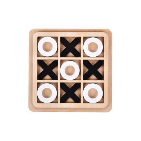 Juego De Mesa Tateti Xl Negro