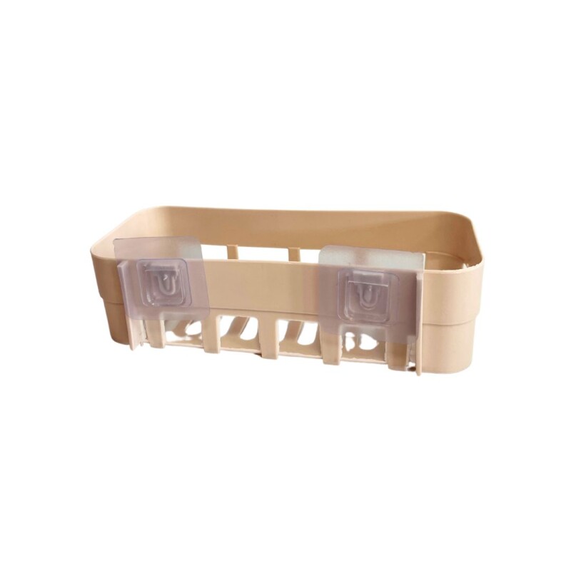 Estante Baño Ducha Plastico Organizador Adhesivo Ducha Crema Estante Baño Ducha Plastico Organizador Adhesivo Ducha Crema