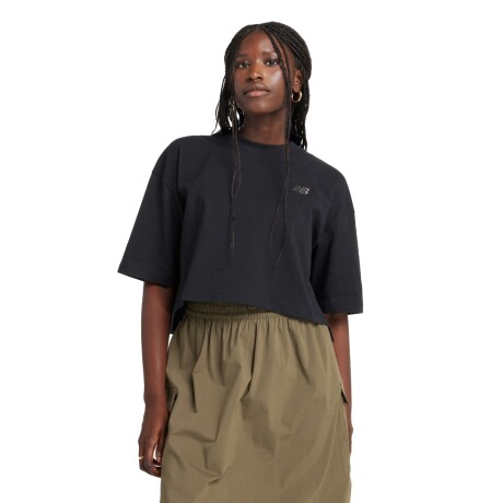 Remera New Balance de Dama - Logo Oversized - WT43536BK ELD