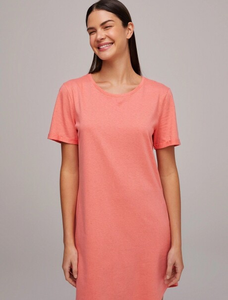 BLUSA LARGA ROSADO