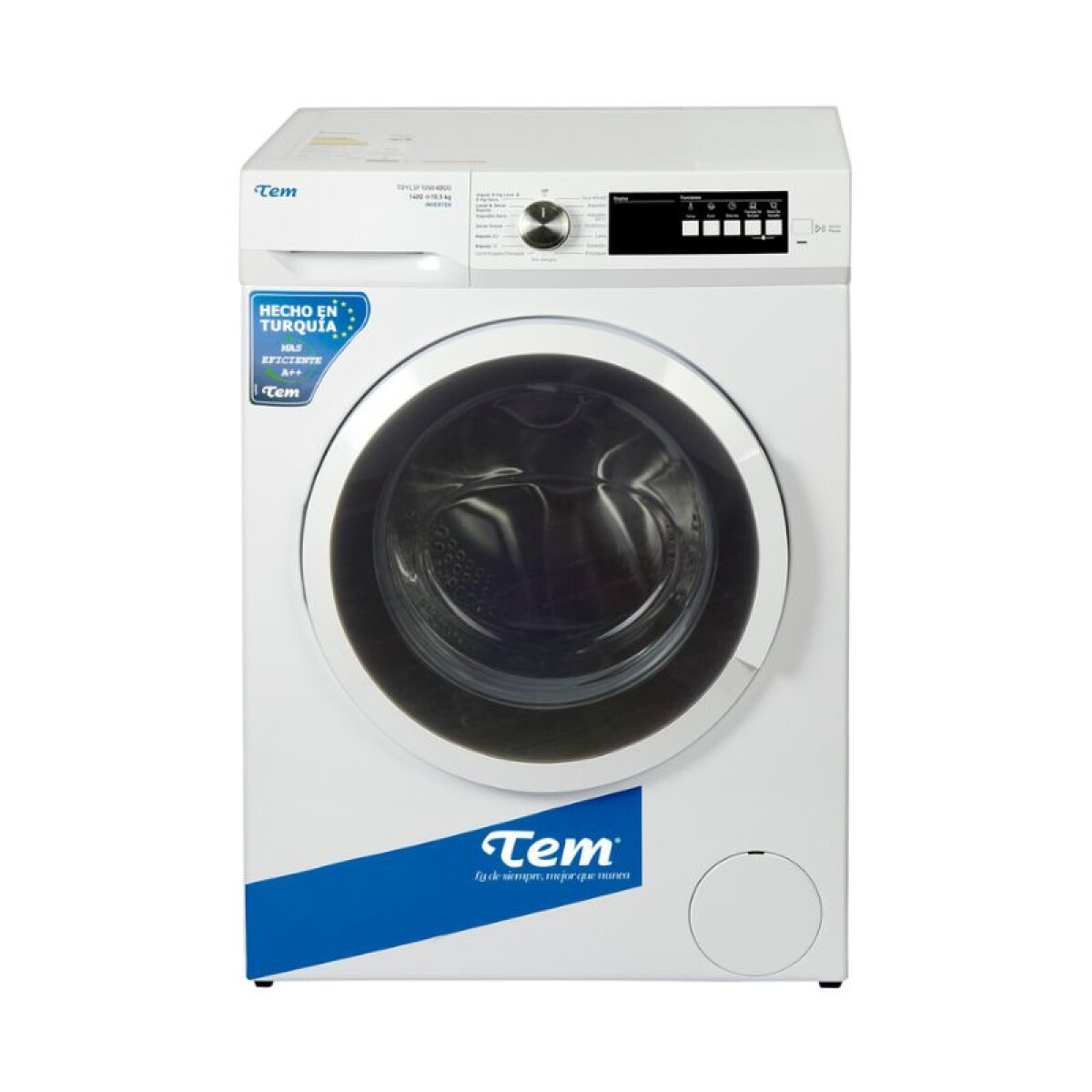 LAVASECARROPAS TEM INVERTER 10.5KG 