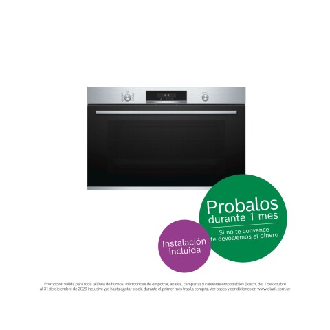 Horno de empotrar Bosch VBD5780S0 Pirolítico 90 cm Horno de empotrar Bosch VBD5780S0 Pirolítico 90 cm