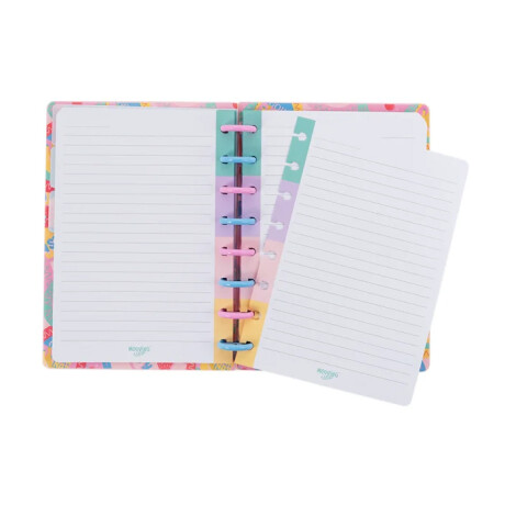Cuaderno Mooving A5 c/ Discos Limón