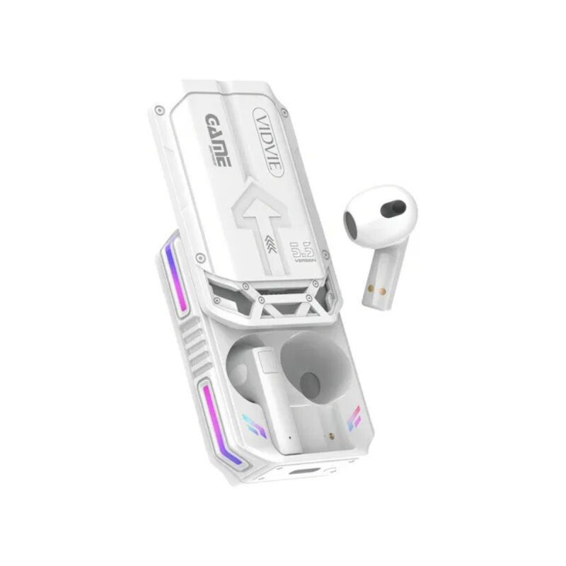 AURICULARES TWS BT868 SLIDING VIDVIE Blanco