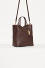 TOTE KISSES SMALL Marron