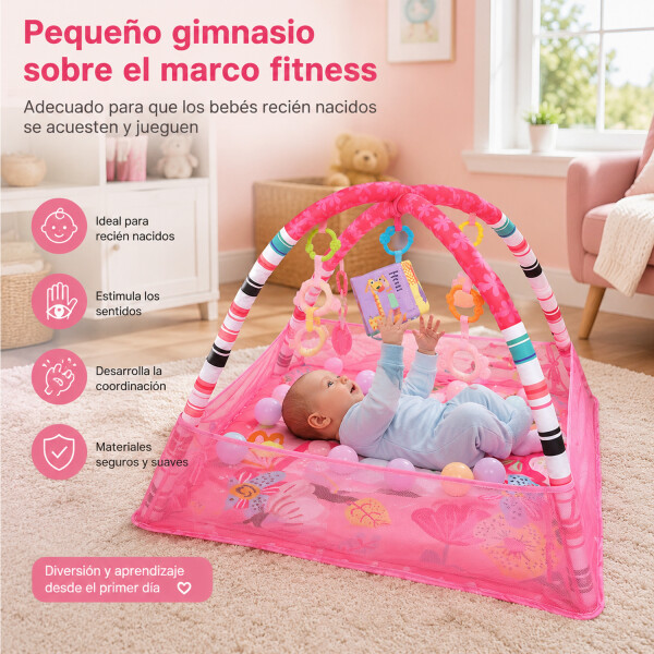 Gimnasio Alfombra Entretenimiento Para Bebe Pelotero GIMNASIO PARA BEBE CON ALFOMBRA PELOTERO