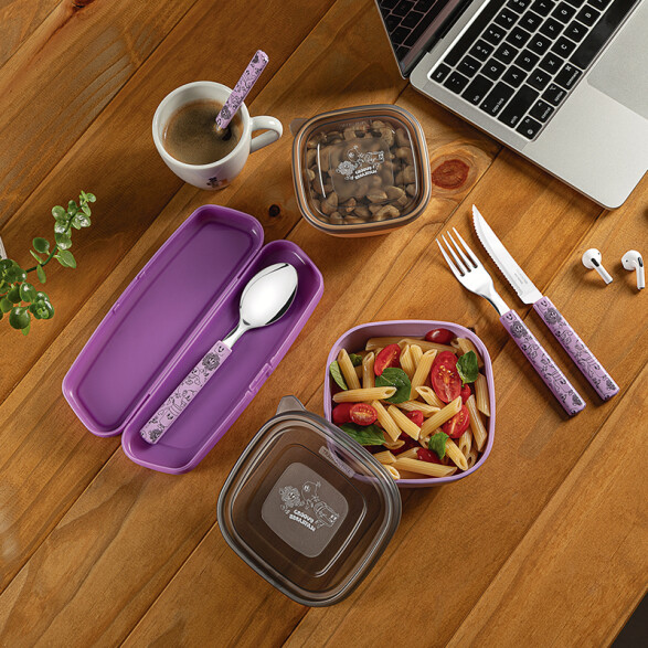 Juego lonchera térmica 8 piezas "GROOVY BREAKFAST" -TRAMONTINA TN9897